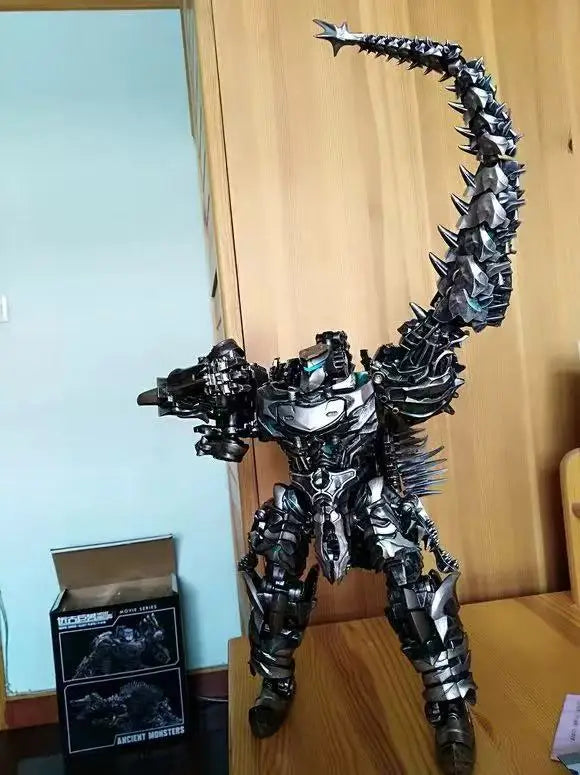 In Stock AOYI  LS-11transformation Action Figure Toy Masterpiece Scorn Movie Model KO Dinosaur Deformation Car Robot Dolls Gift