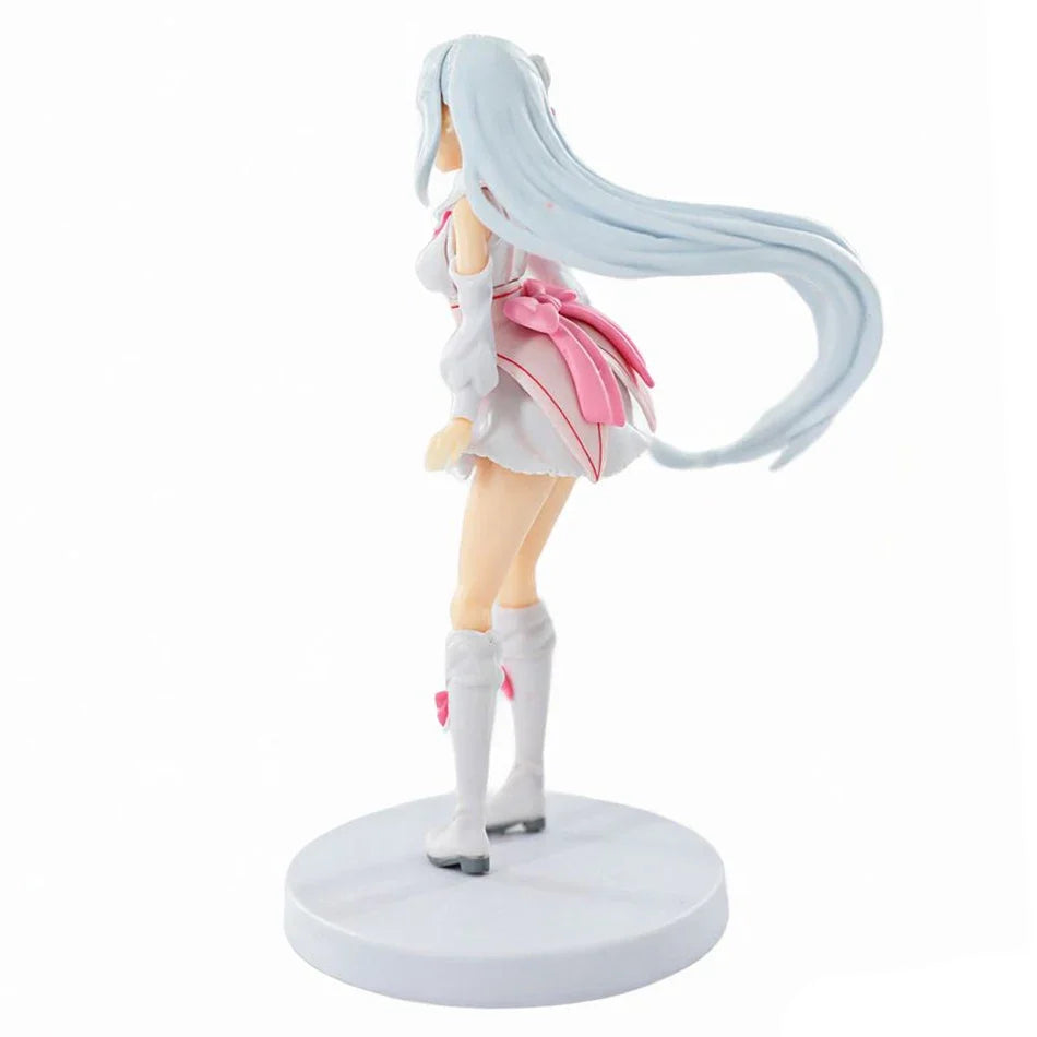 Re:Life In A Different World From Zero 17cm Anime Figure Emilia Memory Snow Magical Girl Kawaii PVC Peripheral Model Toys Gifts