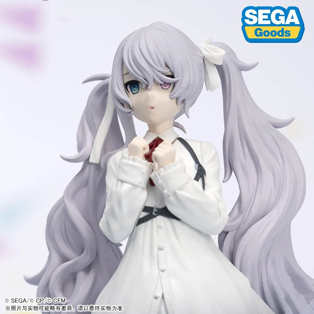 Original SEGA Hatsune Miku Kagamine Len Rin Megurine Luka MEIKO KAITO Anime Figure Toys Desktop×Decorate Collections PVC Model