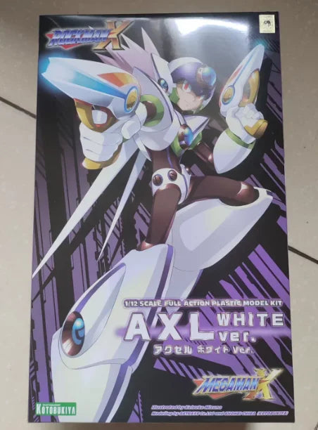 Genuine Kotobukiya Rockman Black Zero Anime Action Figure Pvc 1/12 Genuine Collectible Model Assembly Ornaments Gifts in stock
