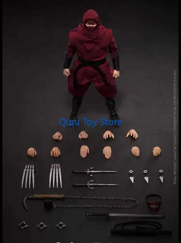 in stock Red, black, white ninja shadow ninja model handcraft