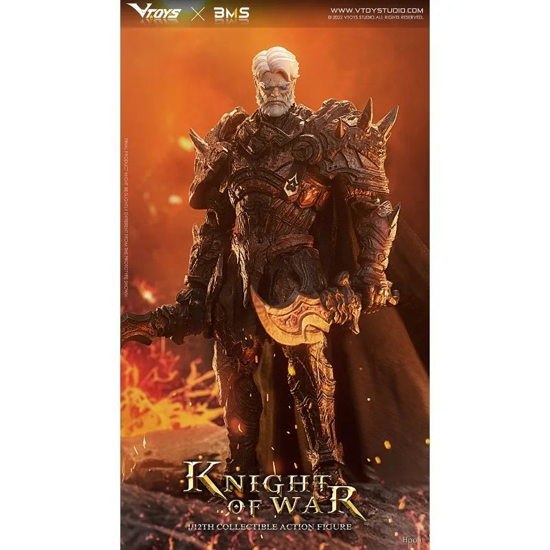 VTOYS Genuine War Knight, Ruthless Movable Finished Product Model Collectibles 1/12 Boy's Gift