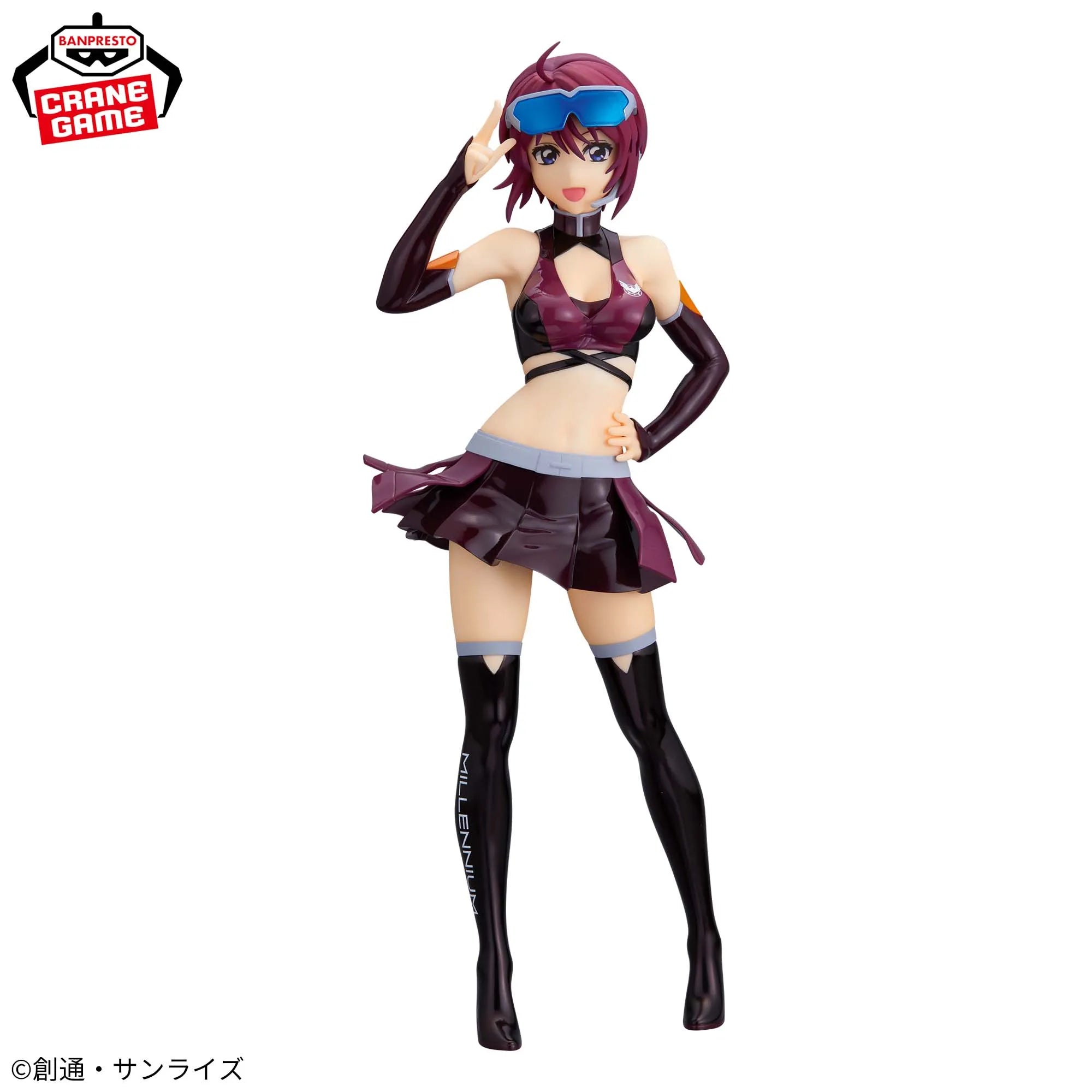 Offiziell lizenzierte Banpresto Glitter&Glamours Racing Lunamaria Hawke Figur Anime Mobile Suit Gundam Seed Freedom Modell Spielzeug