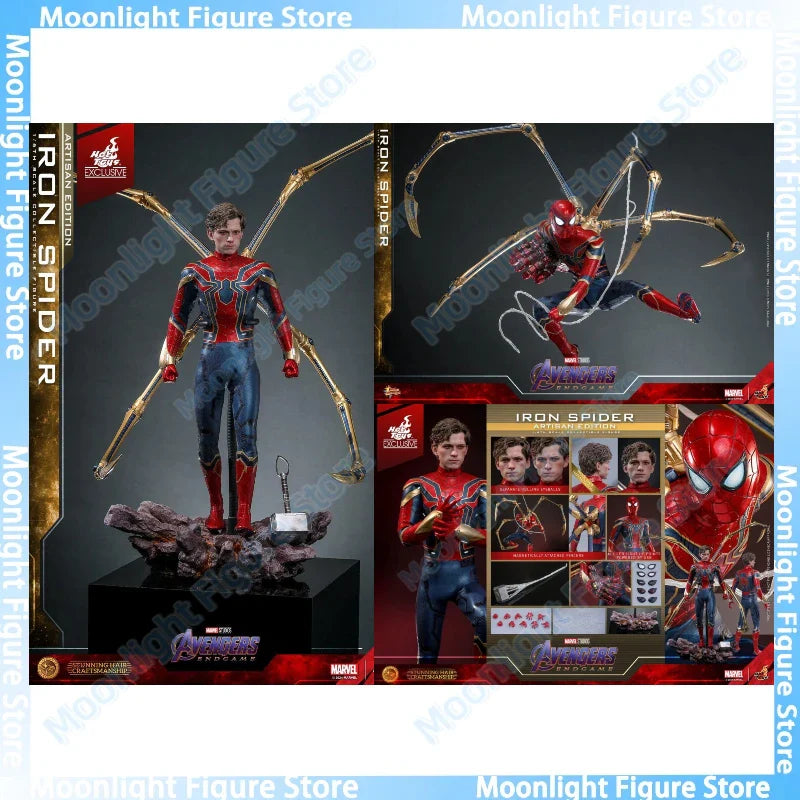 Auf Lager HotToys MMS761 MMS762AE Iron Spider 1/6 Soldatenfigur Animation Actionfigur Spielzeug Geschenk Modell Kollektion