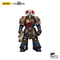 JOYTOY Warhammer 40k 1/18 Action Figures Ultramarines Relic Secundus Armour with Artificer bolt rifle chainsword and bolt pistol
