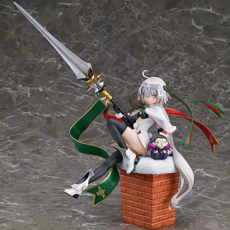 22cm Fate/Grand Order Game Jeanne D'Arc Alter Lily Anime PVC Action Figure Toy Desktop Decoration Collectible Model Doll Gifts