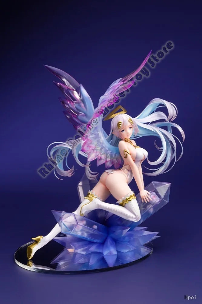In Stock Original Genuine Kotobukiya 1/7 Phantom Museum Verse01 Crystal Angel Aria Figure Anime Statue Collectible Toy Gift 26cm