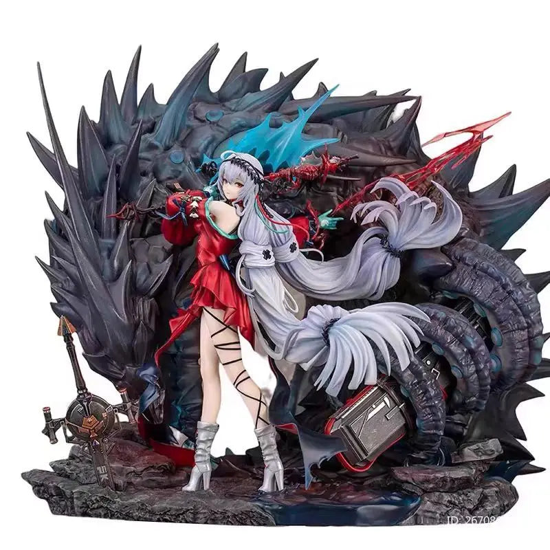 【Pre Sale/Customization】Arknights Skadi The Corrupting Heart Game Character Sculpture Action Figurals Statue Figures Collectible