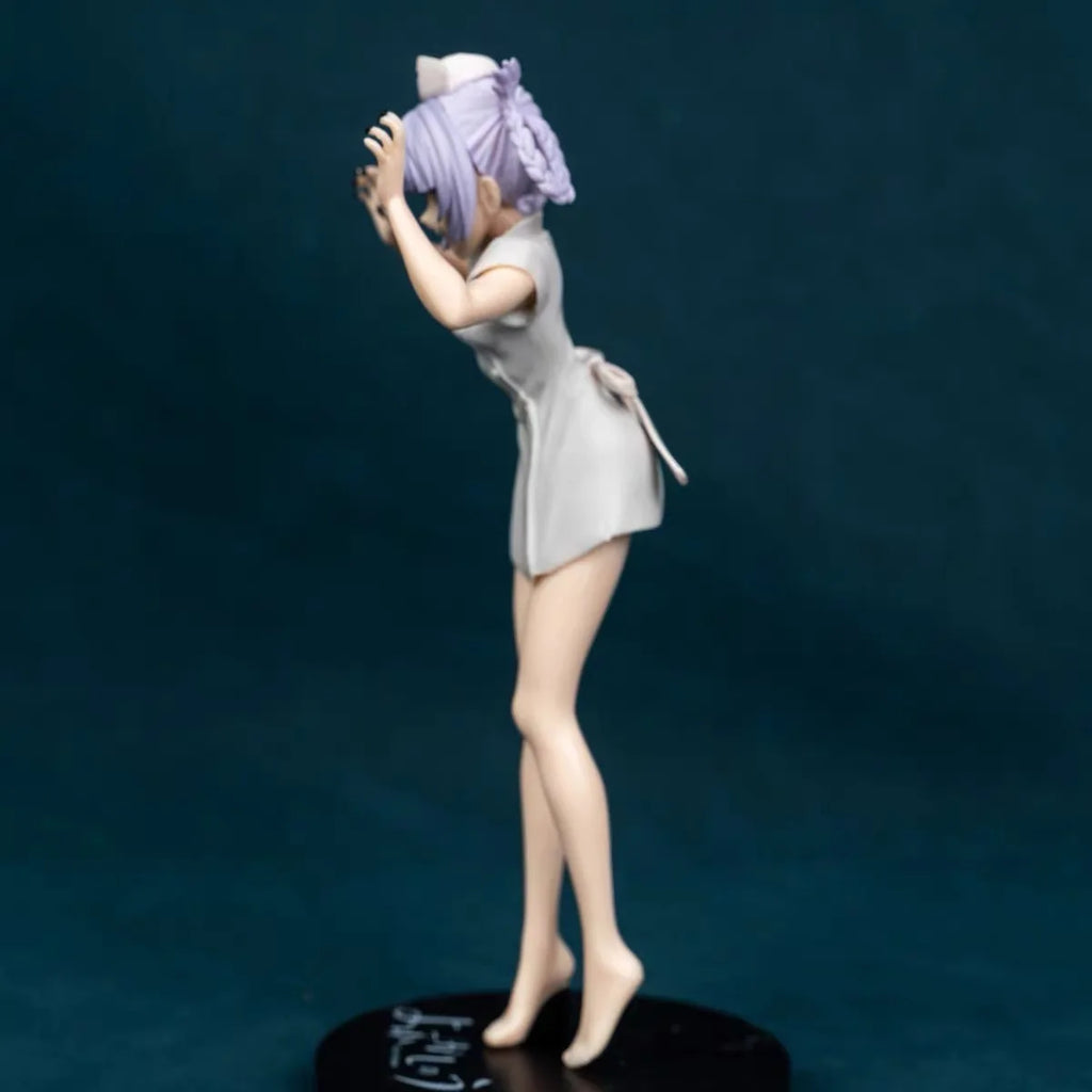 Hot 18cm Anime Call Of The Night Nanakusa Nazuna Vampire Nurse PVC Action Figure Collection Model Doll Ornaments Toys Gift