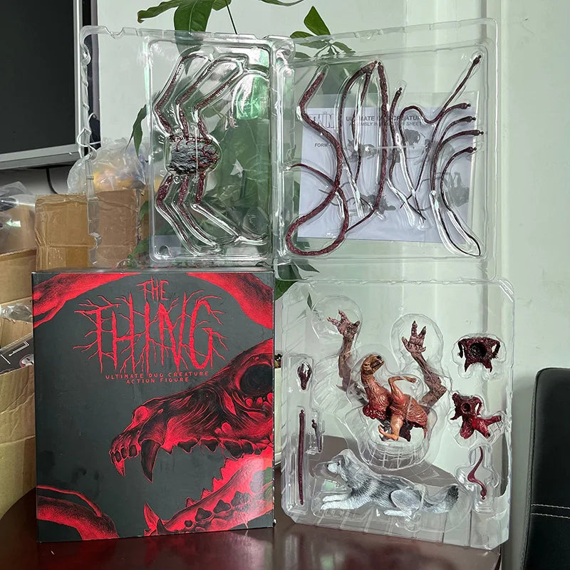 NECA Figur Das Ding Deluxe Ultimate Dog Creature Actionfigur Sammlermodell Geburtstagsspielzeug
