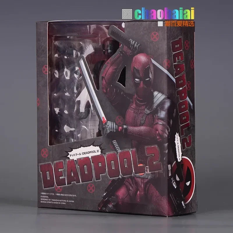 Hot Marvel Universe Dead Servant 2 Action Figures Shf Deadpool Joint Movable Doll High-Quality Model Collectible Gift
