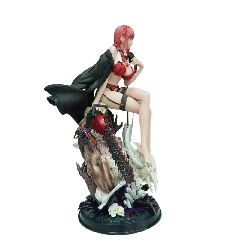 Chainsaw Man Makima Control Devil GK Statue HHS Resin Figure Anime Collectible Model with Exchangeable Parts Beautiful Girl Gift