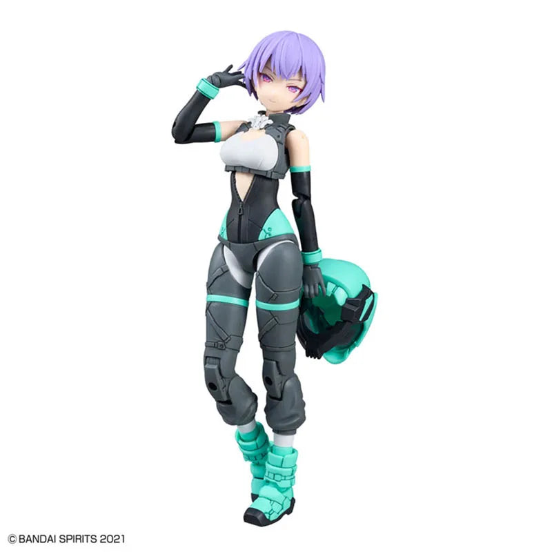 Bandai 30MS Model Kit Anime Figures SIS-V00 Rydira Color A Action Figure Building Kit Collectibles Model Toys For Boys Gift
