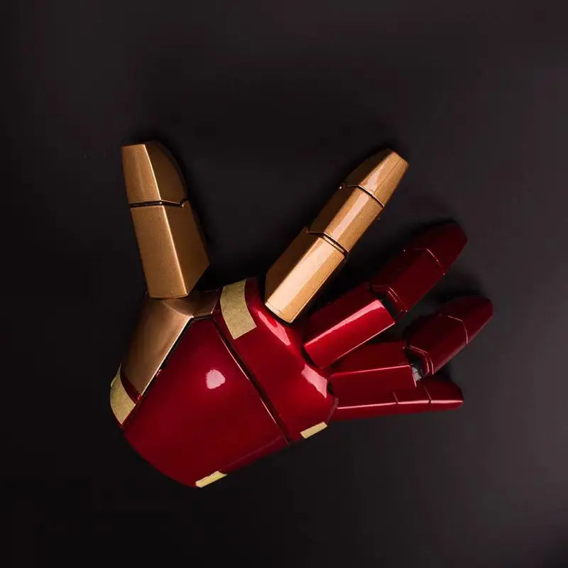 In Stock Wearable Steel Armor Hand Gloves Mk42 For Left And Right Hand Cosplay Model Toy Collectible Action Figure Accessories ﻿