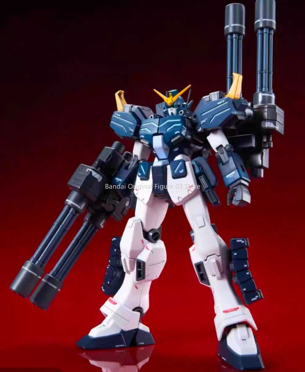 Bandai Original MODEL KIT MG 1/100 GUNDAM HEAVYARMS CUSTOM EW Model Kit Anime Action Fighter Assembly Model Toy gift For kid