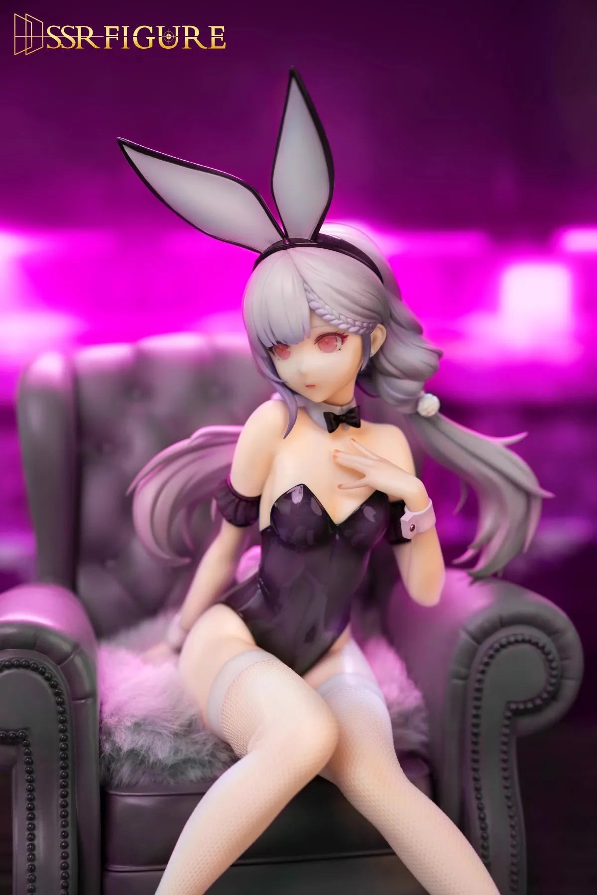 Original Kaitian Studio Ssr Figure Inhuman Pavilion Rabbit Girl Jade From The Sky Jinhua Qiao'Er Su Jiuyue Glass Model Toy