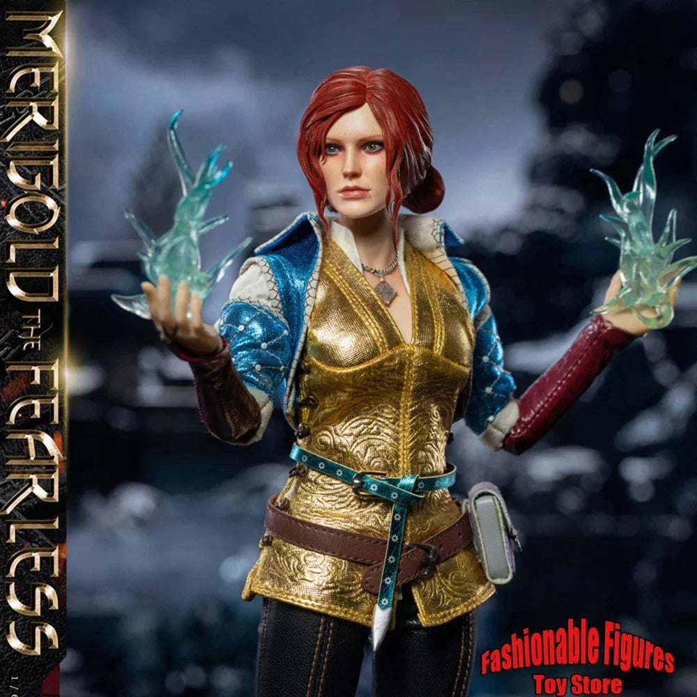 SWTOYS FS064 1/6 Women Soldier Fearless Triss Merigold Full Set 12Inch Action Figure Model Best Collection Gift Dolls