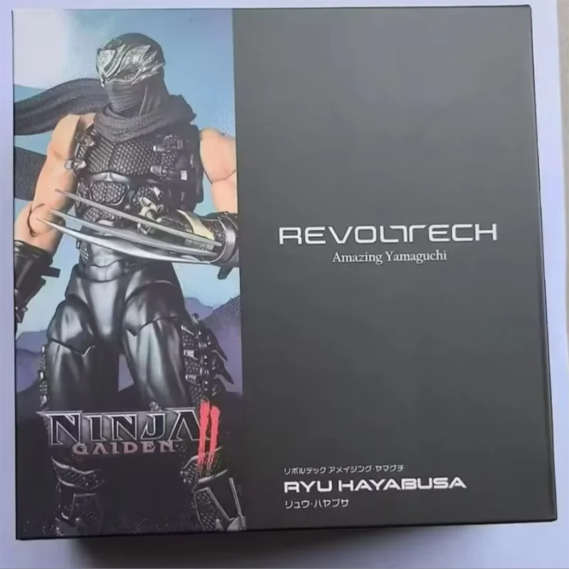 Kaiyodo In Stock  Yamaguchi Ninja Anime Figurine Gaiden Ryu Hayabusa Articulated Joints Moveable Action Figure Model Statue