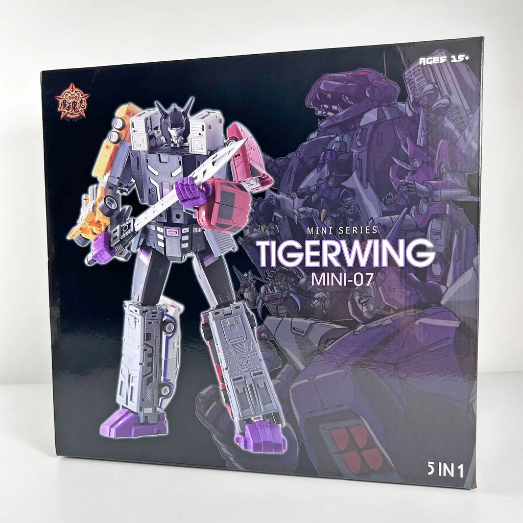Transformation 5IN1 MHZ MH-MINI-07 Mini07 Mini-07 TOYS TIGERWING Motormaster Menasor Breakdown Wildrider Action Figure