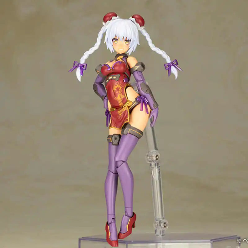 Kotobukiya Original Frame Arms Girl Stylet Wilber Nine Hresvelgr=Rufus Qipao Ver. Anime Action Figure Assembly Model Toys