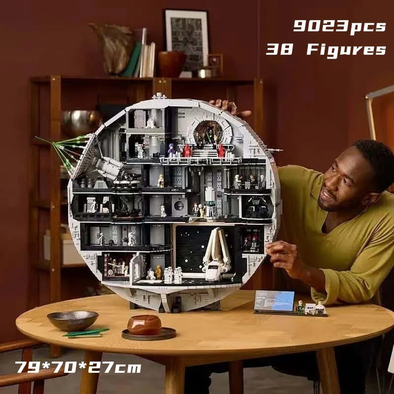 Advanced Premium 75419 Death Star Building Blocks Disney Wars UCS Series 9023pcs Assembly Toy Collectible Decoration for Fans