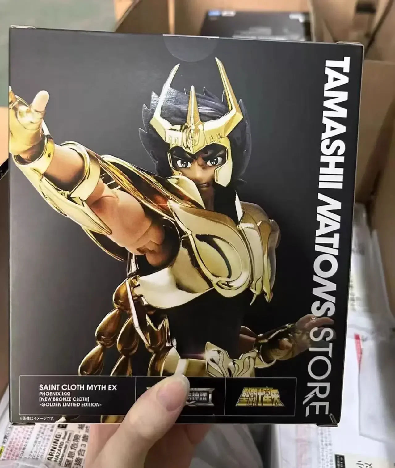 Bandai EX Saint Seiya Golden Phoenix Ikki Mythical Cloth TNT Limited Edition Figure Model Collection Toy Gift