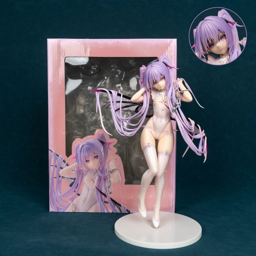 Little Devil Laurie Eve Anime Action Figure Collectible - Beautiful Girl Handcuffs Desktop Ornament for Gift Boxed Decorations