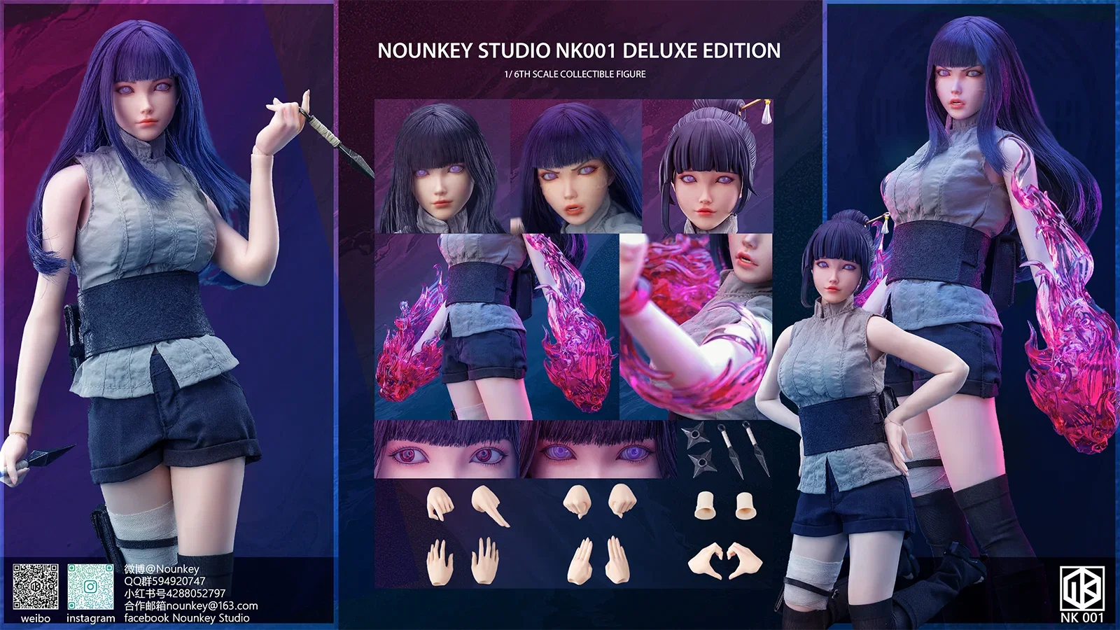 【 in Stock 】 Nounkey Studio Original NK001 NK 1/6 Pack Rubber Soldier Renren Wife Miss Cloth Clothes Movable Doll Model Toy