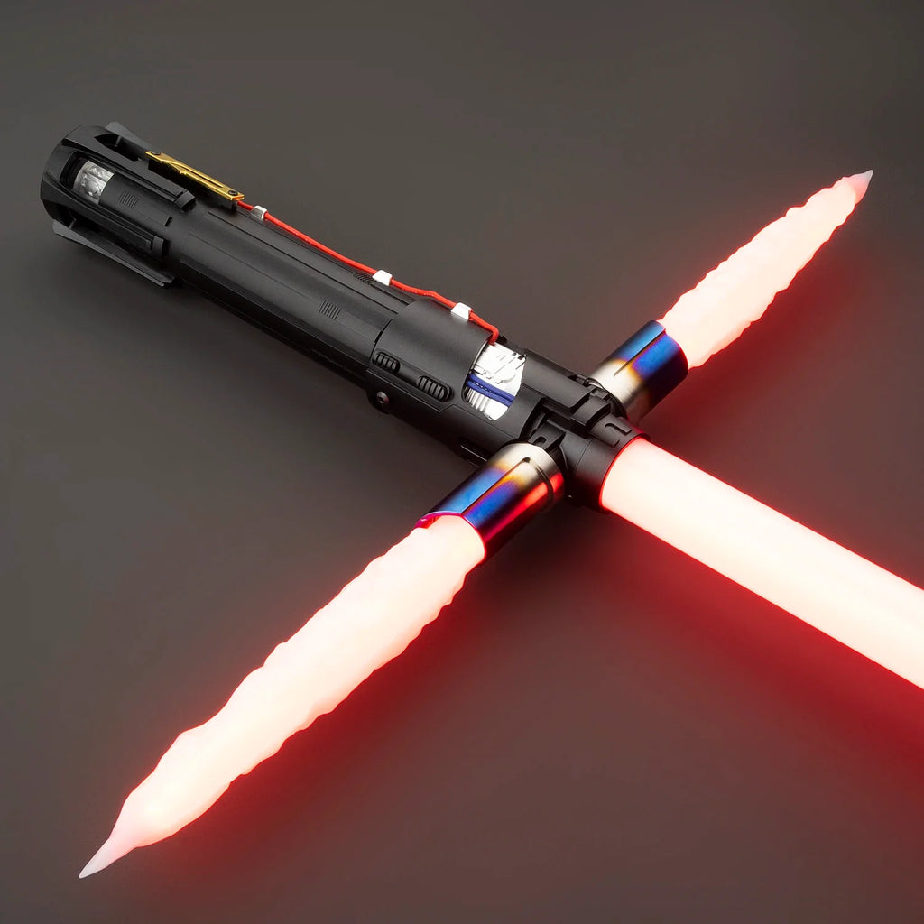 LGT Saberstudio Kylo Ren Xeno3.0 Lightsaber Sensitive Smooth Swing Infinite Color Changing with 16 Sound Fonts Motion Control
