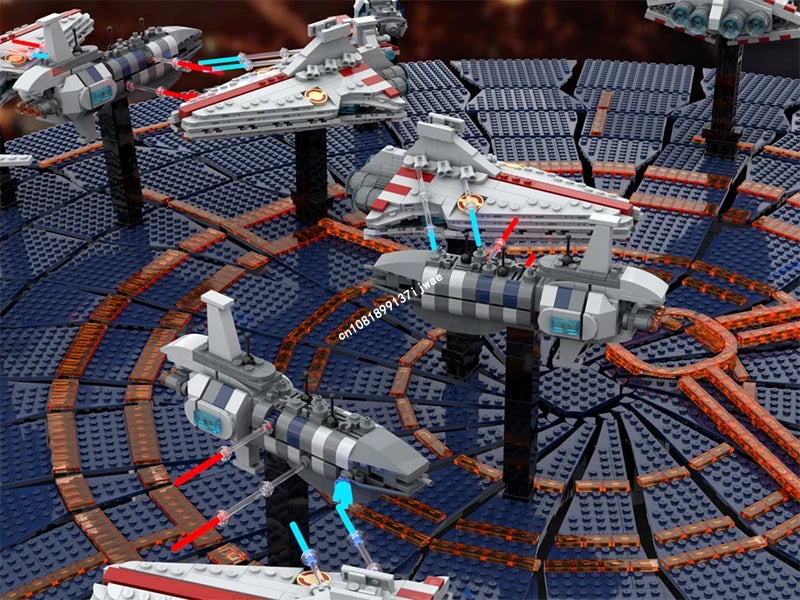 New 6509Pcs Famous Space War Series Movie Classic Campaign View Model Custom Puzzles Diy Creative Ideas Kids Toys Birthday Gifts