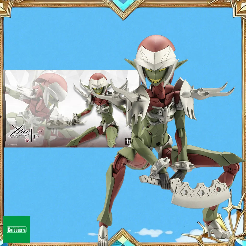 KOTOBUKIYA Megal Maria,CX025 Mephisto, peridot,GreenGrass, anime character assembly model Activity joint collection Gift toy