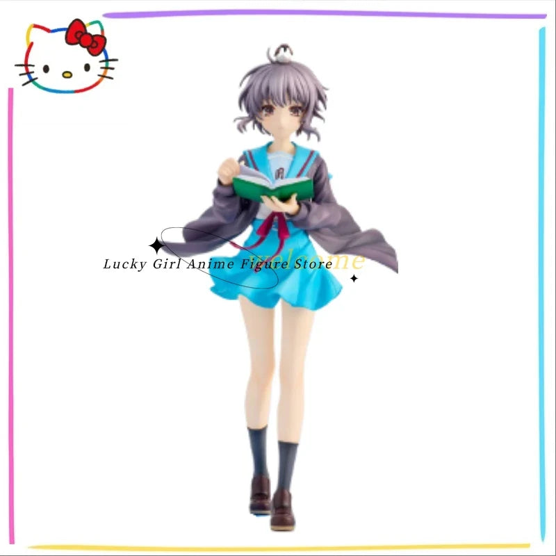 In Stock Original KADOKAWA KDcolle The Melancholy of Haruhi Suzumiya Nagato Yuki Original Version Anime Cute 1/7 Doll Figure