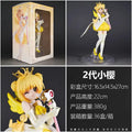 Anime Figure Cardcaptor Sakura Kinomoto Sakura V2 Yellow Dress With Box Collectible Model Desktop Ornament For Anime Collectors