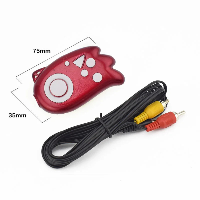 Data Frog Mini Video Game Console Portable 8 Bit Game Player Build In 89 Retro Classic Games Support TV Output Gift For Kids