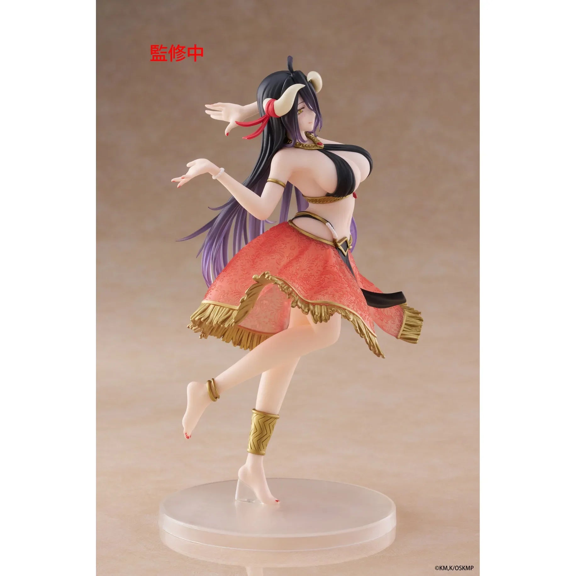 In Stock TAITO Coreful Overlord Albedo Dancer Desktop Cute Doll Anime Action Figure Toy Gift Model Collection