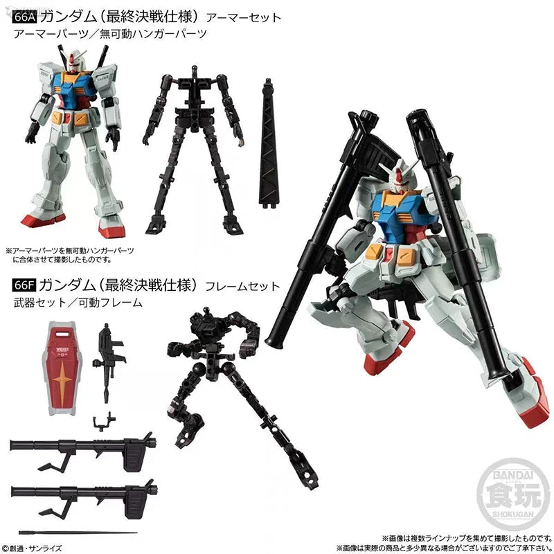 Bandai Candy Toys Gundam G Frame Fa06 07 Uuc0079 Assembly Model Kit Action Figure Model Gifts Toy Collection for Kids