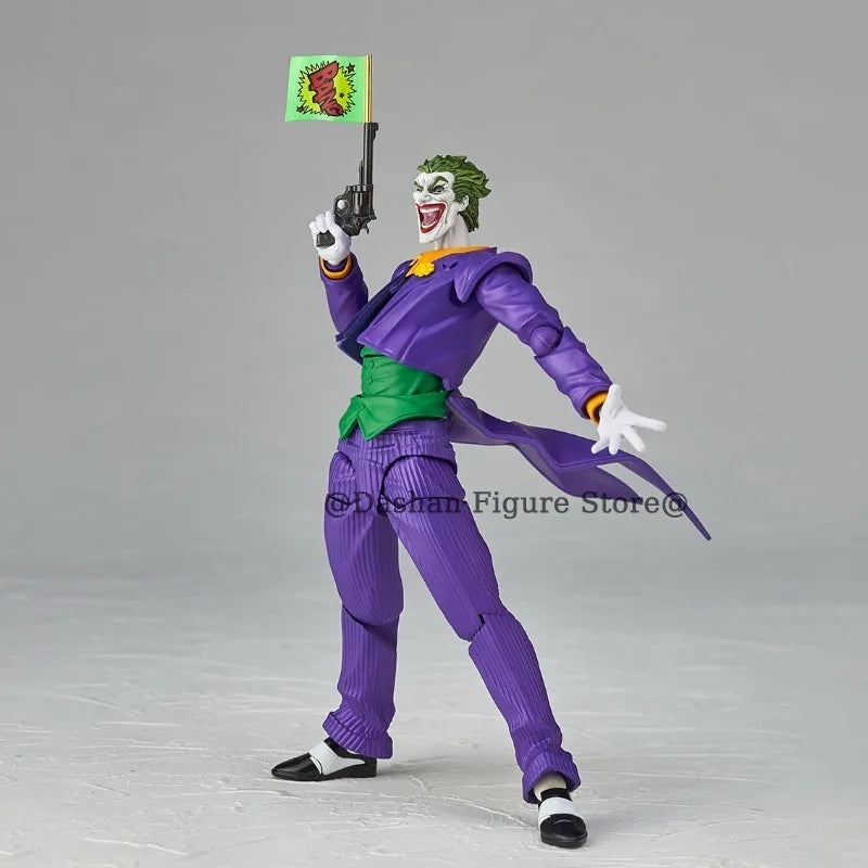Revoltech Joker Action Figure Kaiyodo Justice League Romeo Figures Amazing Yamaguchi Figurine PVC Comic Collection Model Toys