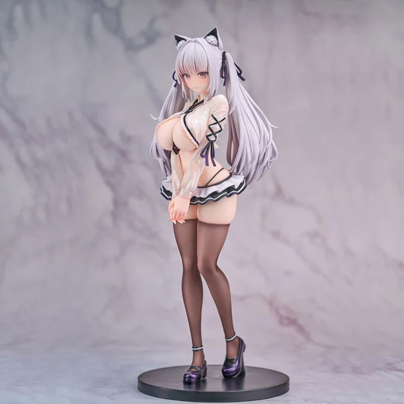 26cm SIKI ANIM Alvina chan Wet Sexy Anime Figure Wine Waiter Girl Cynthia/Ensoutoys Dongtan Action Figure Adult Model Doll Toys