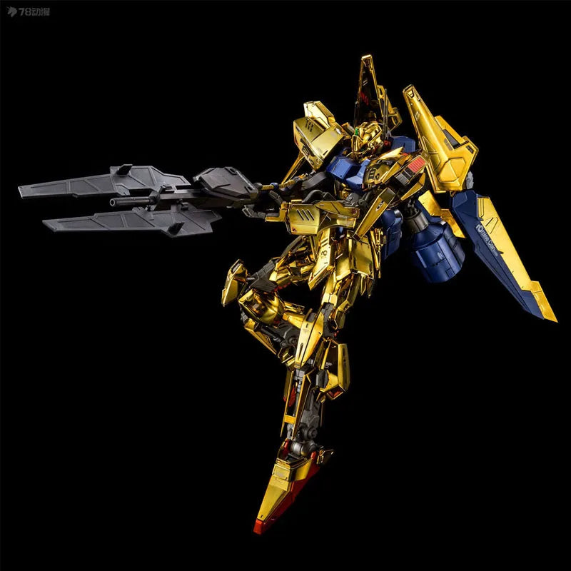 Bandai Original MODEL KIT GUNDAM MG HYAKU - SHIKI RAISE CAIN 1/100 Anime Action Figure Assembly Model Toys  Model Gifts for Boys