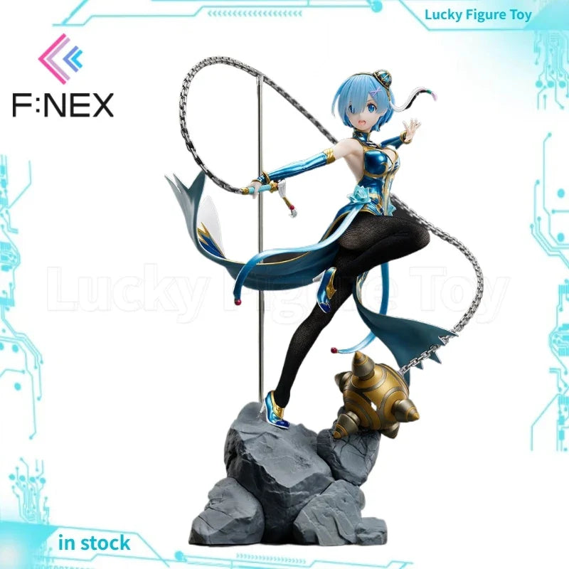 【Original】F:NEX Re: Life A Different World From Zero Remu China Dress 1/7 Scale Figures Collectibles Models Classic Anime Toys
