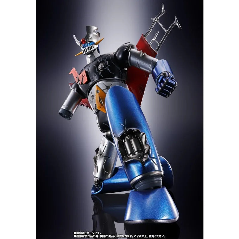 Original Bandai in Stock SOUL OF CHOGOKIN GX-105D Mazinger Z -KAKUMEI SHINKA- DAMAGE VERSION Anime Action Figures Toys Model Kid