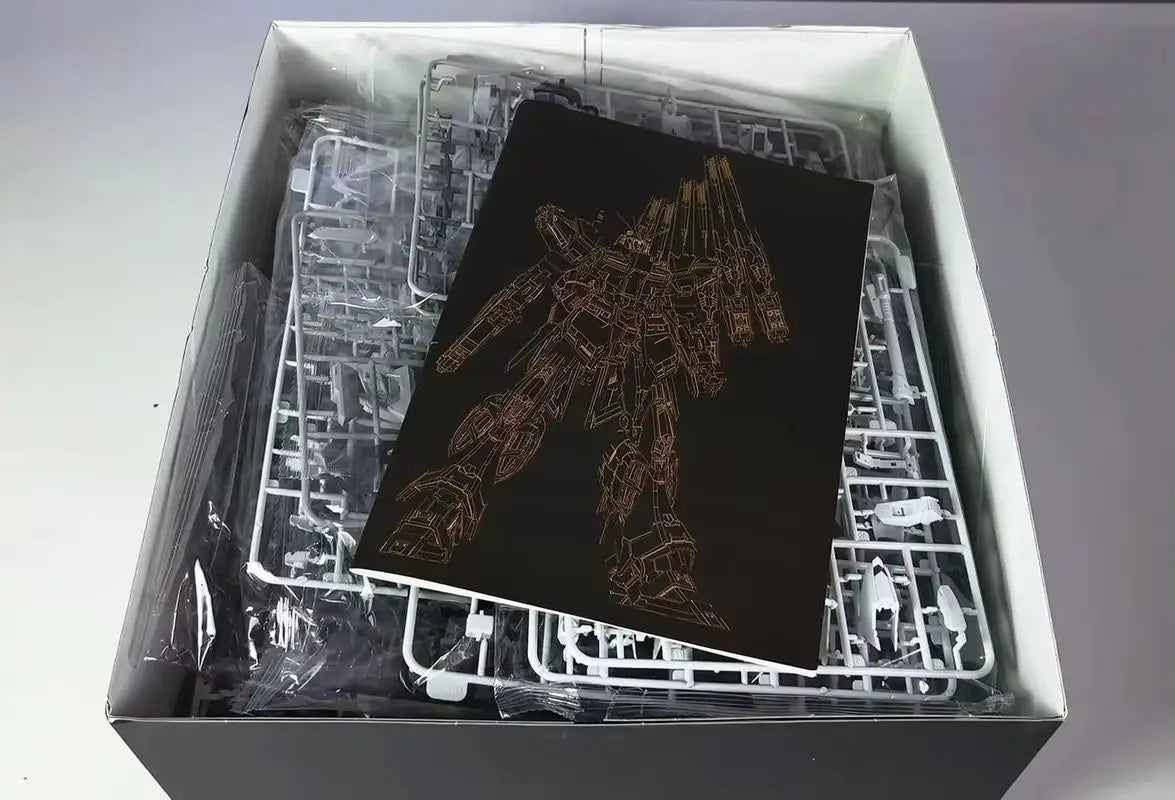 V-TIGER 1/100 VT02 NU Soldier RX-93-v2 Mecha GK Pre-coating Alloy Skeleton Model Toy Collectible for Action Figure Enthusiasts