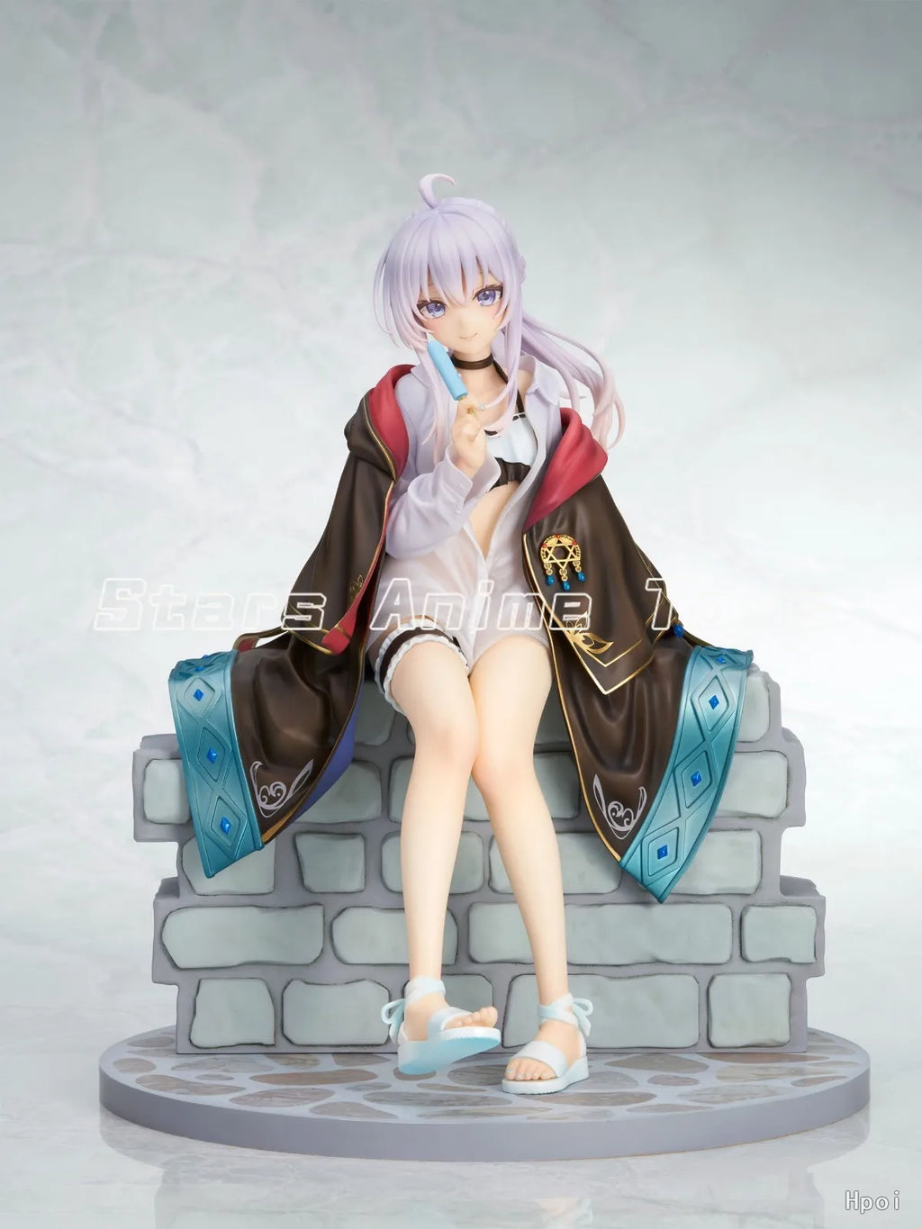 Original F:NEX THE JOURNRY OF ELAINA Elaina Summer Holiday 1/7 PVC Animation Figures Ornaments Collection Toys