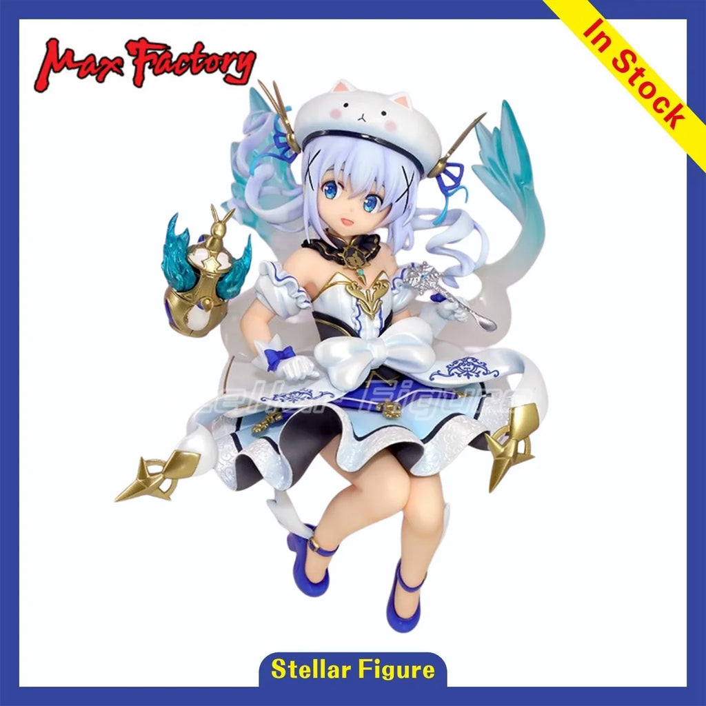 【SF】In Stock Max Factory ANIPLEX+ KIRARA FANTASIA Kafuu Chino 1/7 Scale Figures Original Model Collection