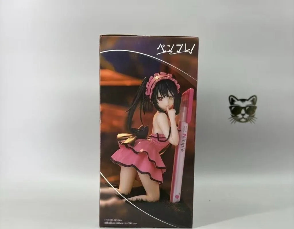 Original Genuine Banpresto DATE A LIVE 13cm Tokisaki Kurumi PVC Model Doll Collection Figurine Model Toys Birthday Gift