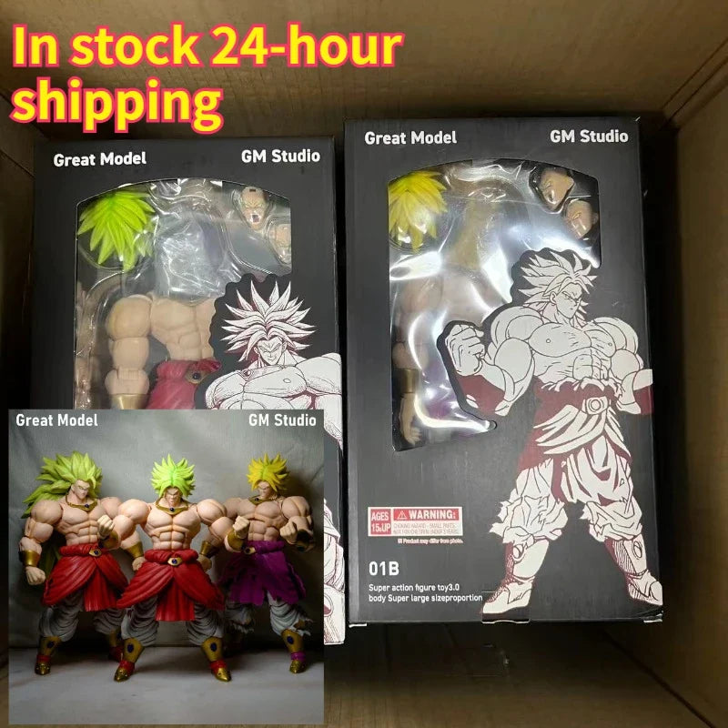 Great Model GM Studio New Beast God Kong Dragon Ball SHF Broli Super Saiyan Nordic God Fenrir B010L B011L B012L Action Toys
