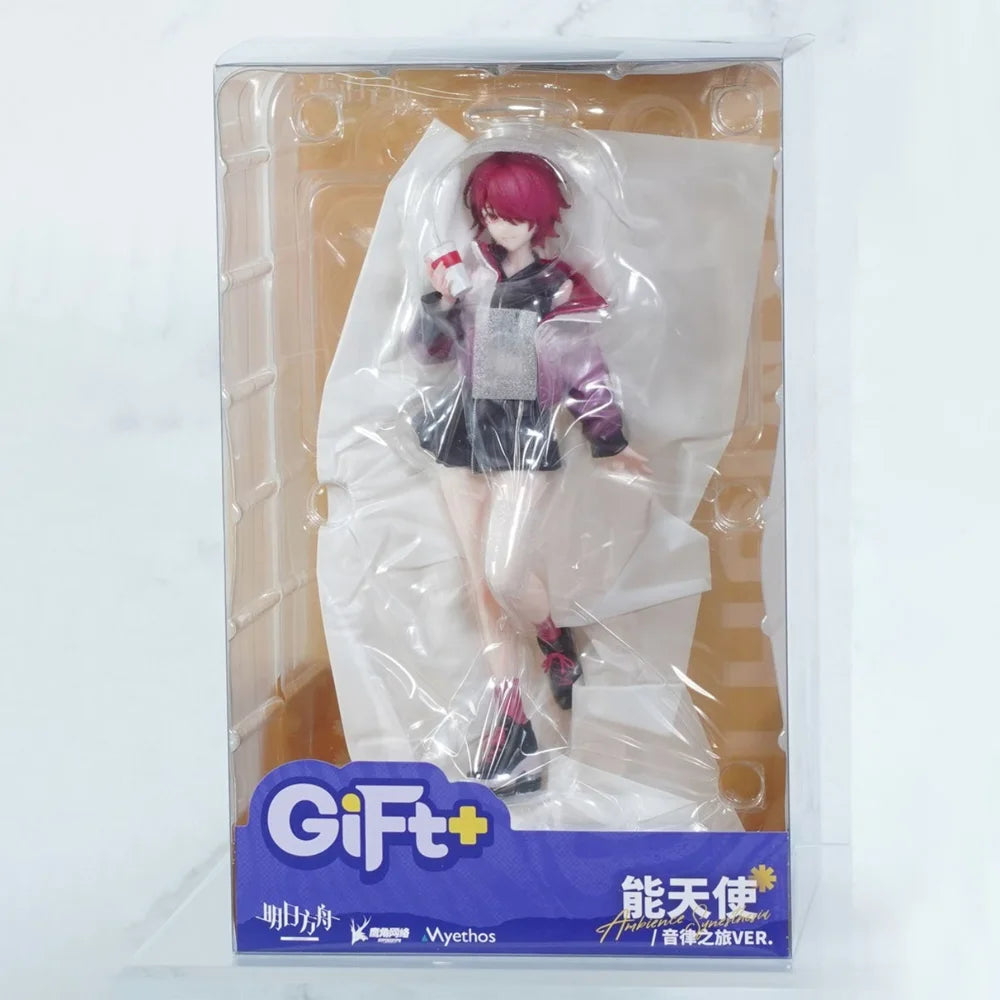 In Stock Myethos Original Genuine Arknights Exusiai Gift+ 1/8 Ambience Synesthesia Ver. 22cm Collections Model Toy Figures Gift