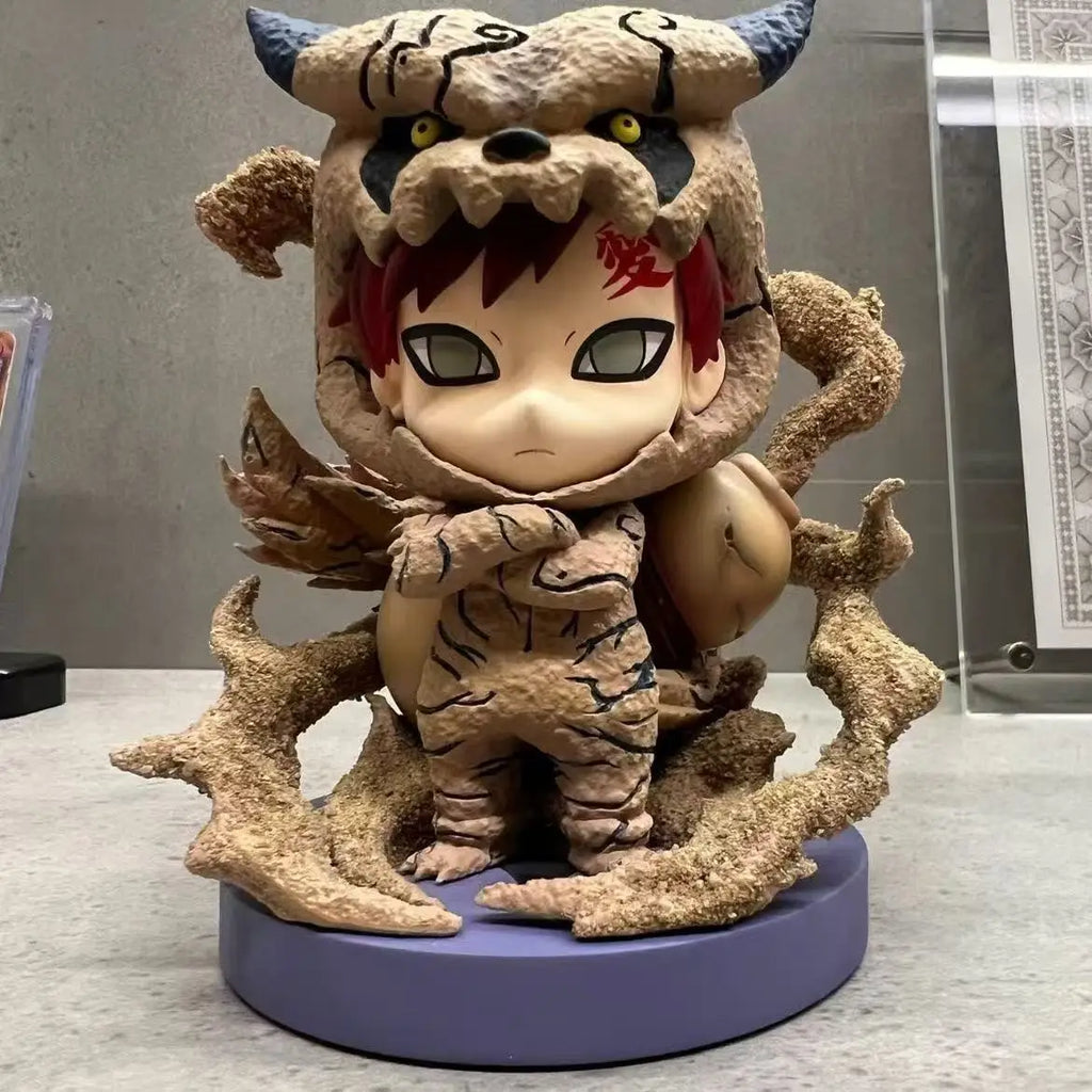 10cm NARUTO GK Anime Figures Gaara Model PVC Statue Doll Collect Decoration Toys Birthday Gifts