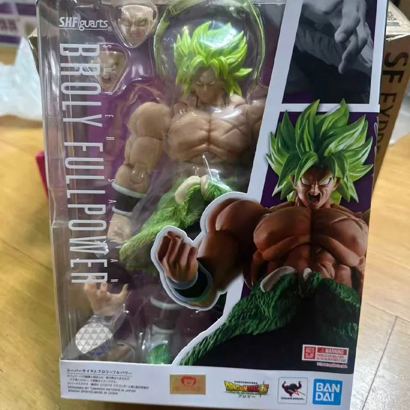 Auf Lager BANDAI Originalverpackung S.H.Figuarts BROLY FULL POWER BROLY SUPER HERO NYCC SDCC SHF Actionfigur Modell Spielzeug Geschenk für Kinder