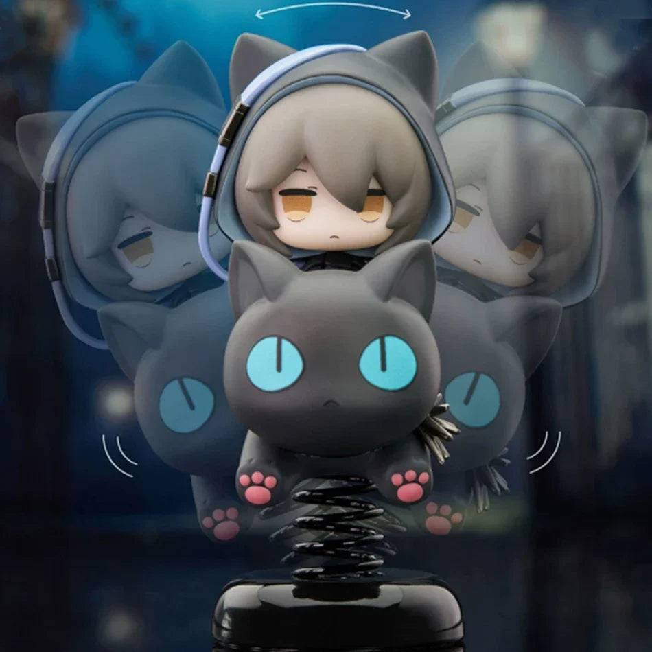 Gift APEX-TOYS Arknights Happy Shake Phantom Gift Q-version Rocking Music Anime Figure PVC Model Collectible for Boys